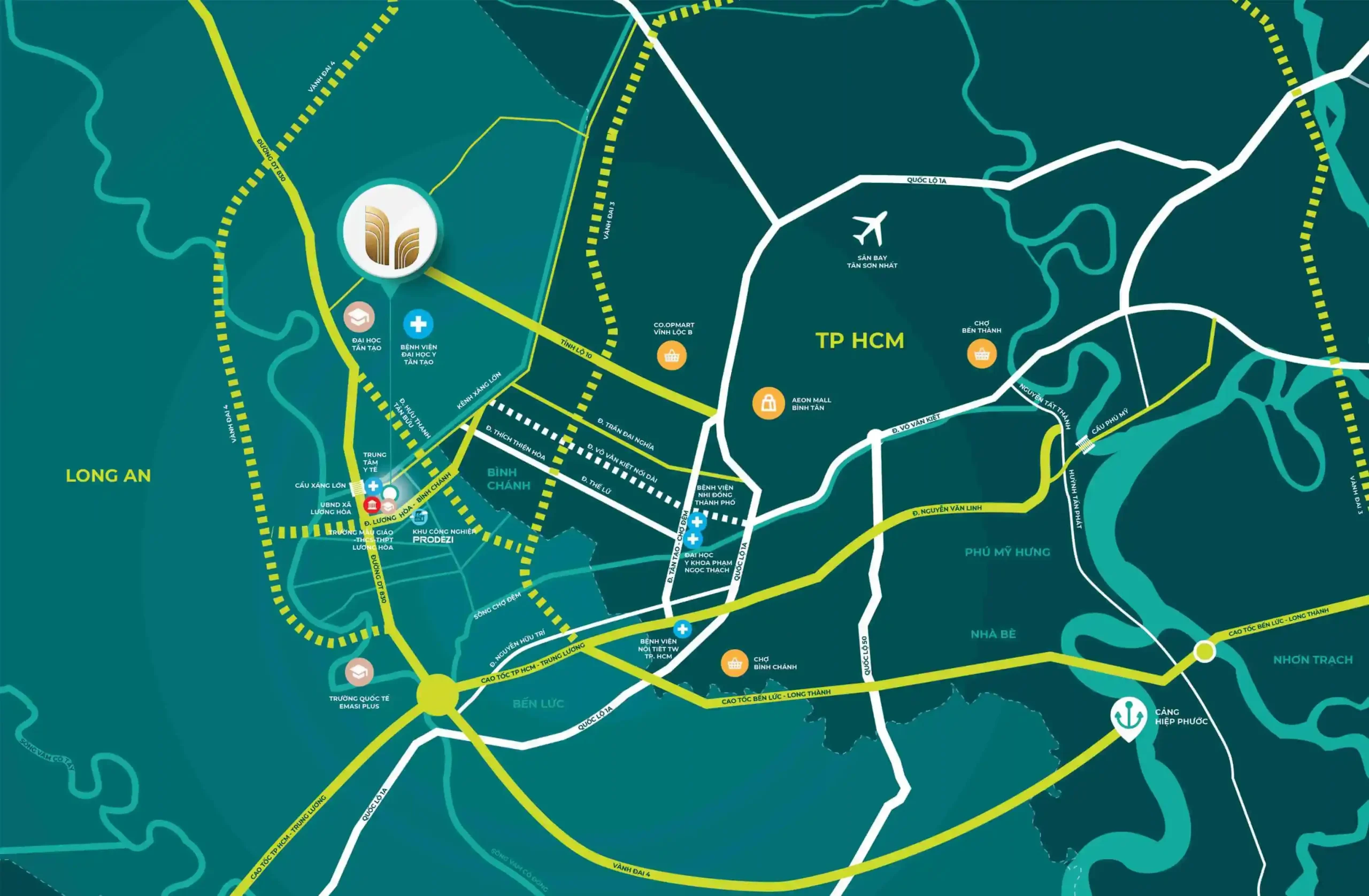 hình ảnh vị trí LA Home